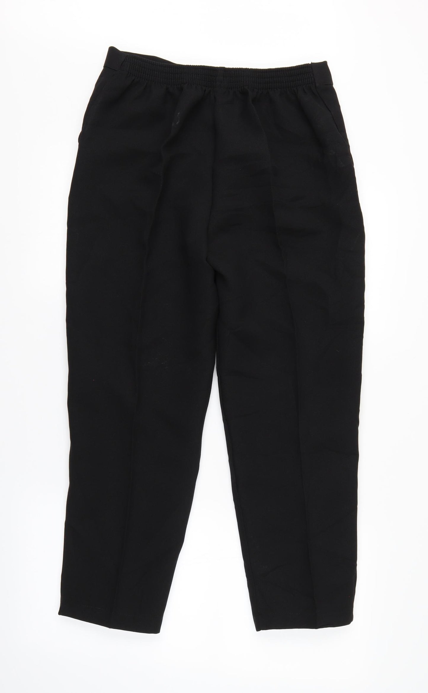 Emma Womens Black   Trousers  Size 14 L28 in
