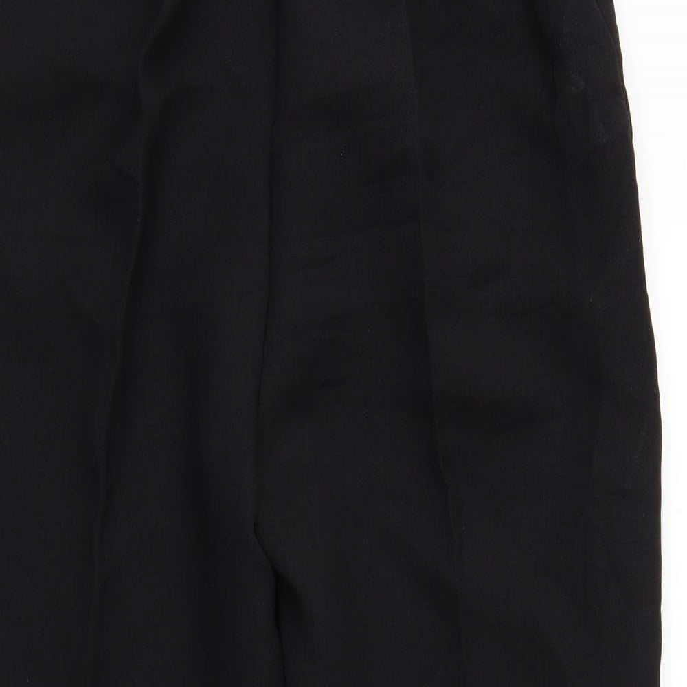 Emma Womens Black   Trousers  Size 14 L28 in