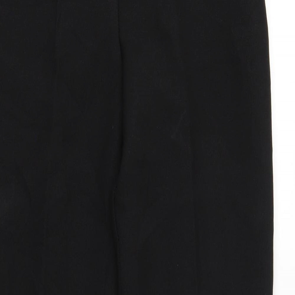 Emma Womens Black   Trousers  Size 14 L28 in