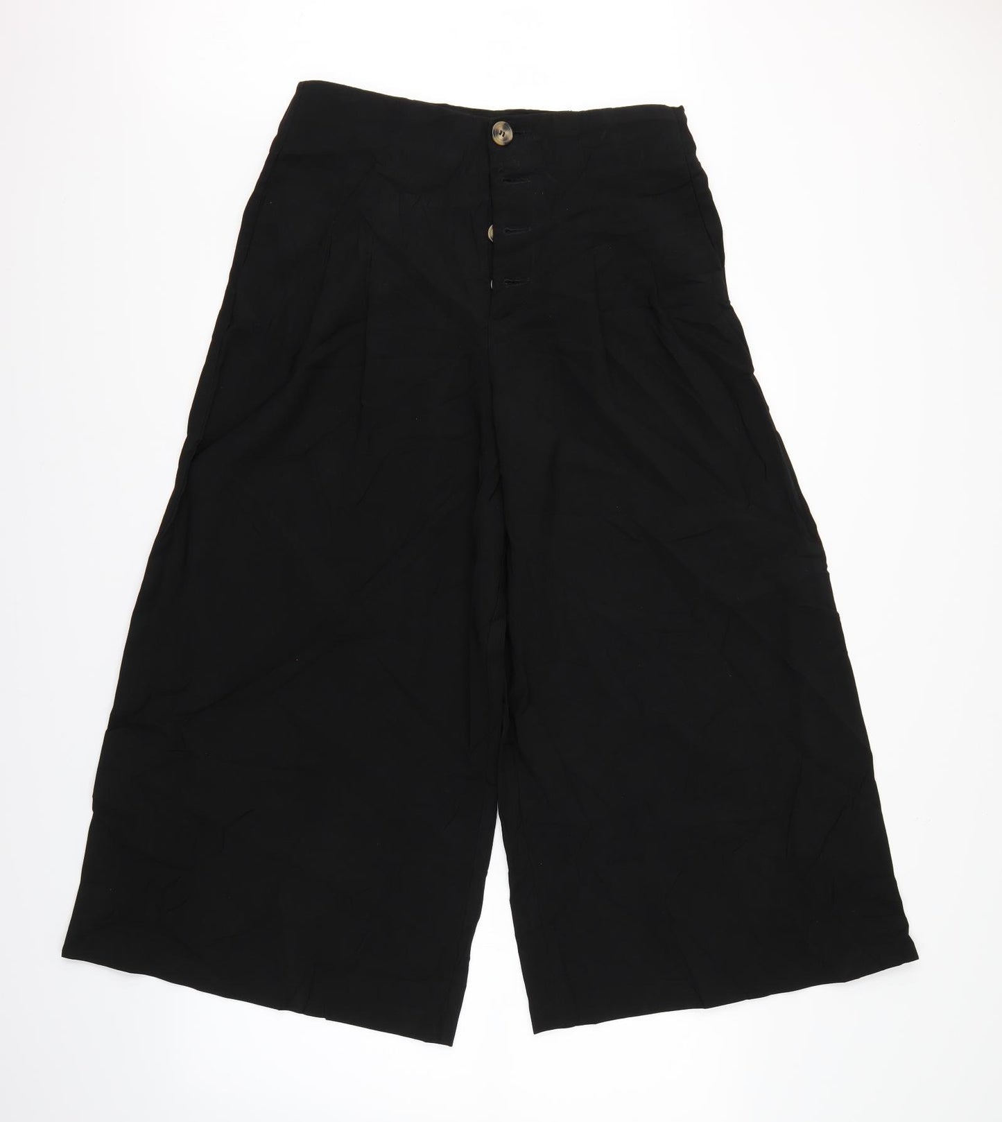 Zara Womens Black   Bloomer Trousers Size L L30 in