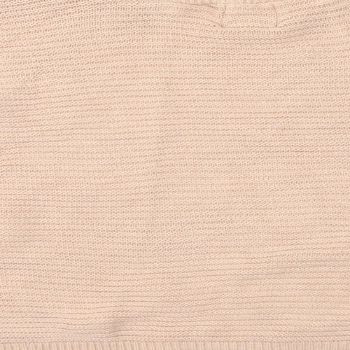 Preworn Womens Pink Striped  Pullover Jumper Size S