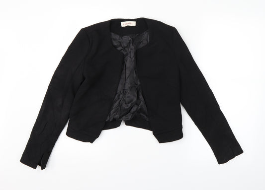 Front view of Camaïeu women’s black jacket