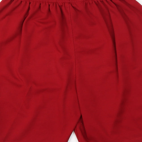 Preworn Mens Red   Athletic Shorts