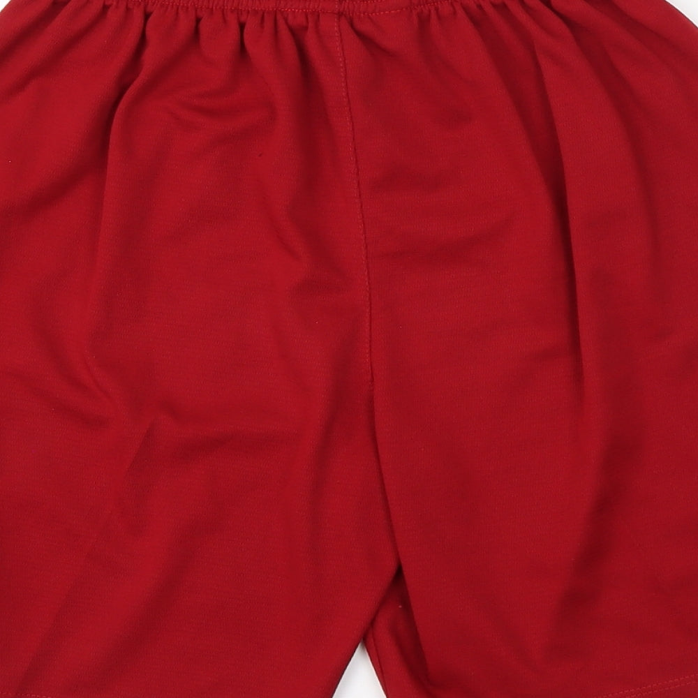 Preworn Mens Red   Athletic Shorts
