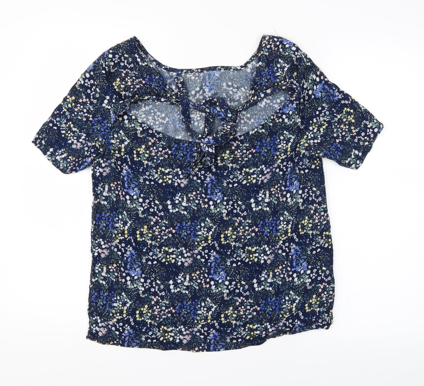 VILA Womens Multicoloured Floral  Basic Blouse Size 12
