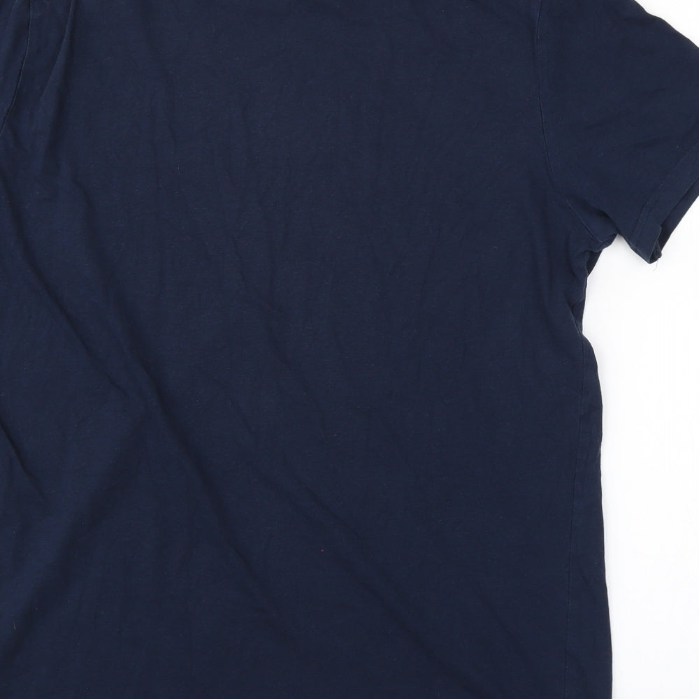Pep&Co Mens Blue    T-Shirt Size L