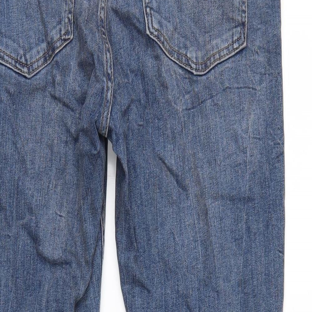 Pull&Bear Mens Blue   Straight Jeans Size 18 L30 in