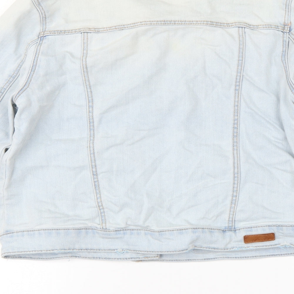Zara Girls Blue   Jacket  Size 13-14 Years  - Denim Jacket