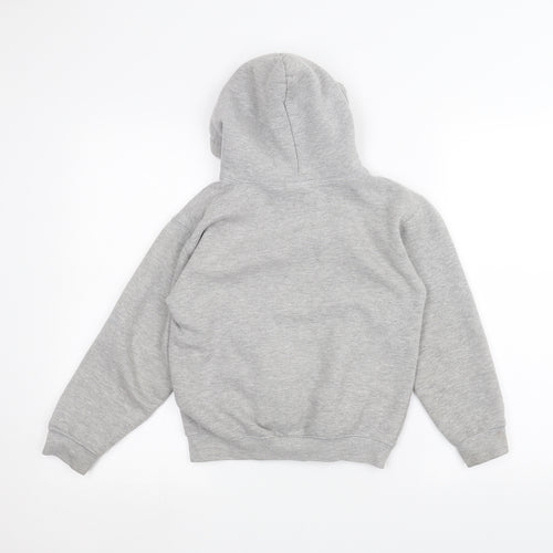Preworn Girls Grey   Pullover Hoodie Size L