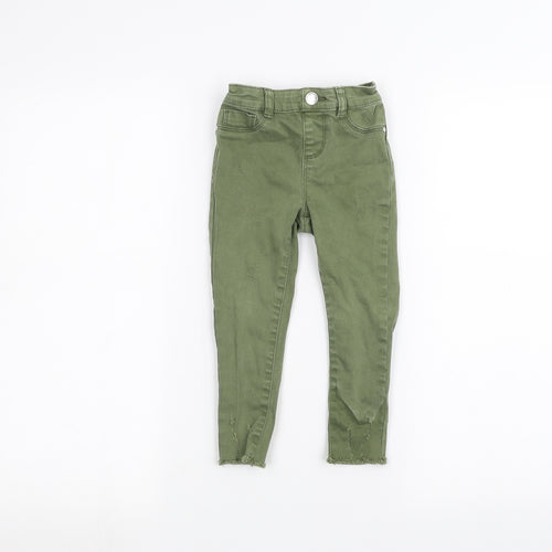Denim & Co. Boys Green   Skinny Jeans Size 2-3 Years
