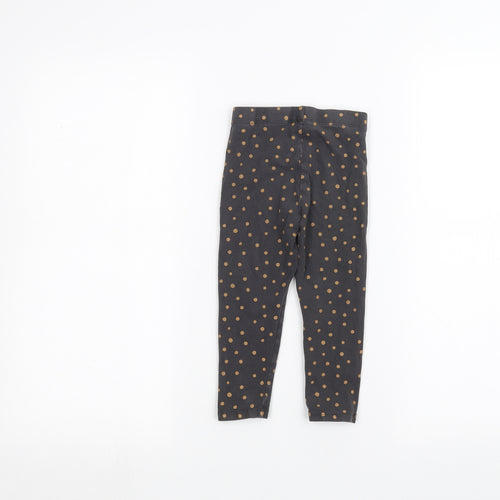 NEXT Girls Black   Sweatpants Trousers Size 2-3 Years