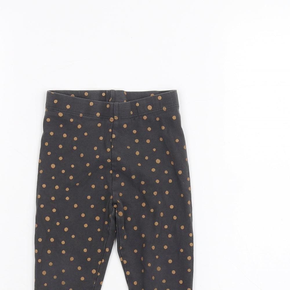 NEXT Girls Black   Sweatpants Trousers Size 2-3 Years