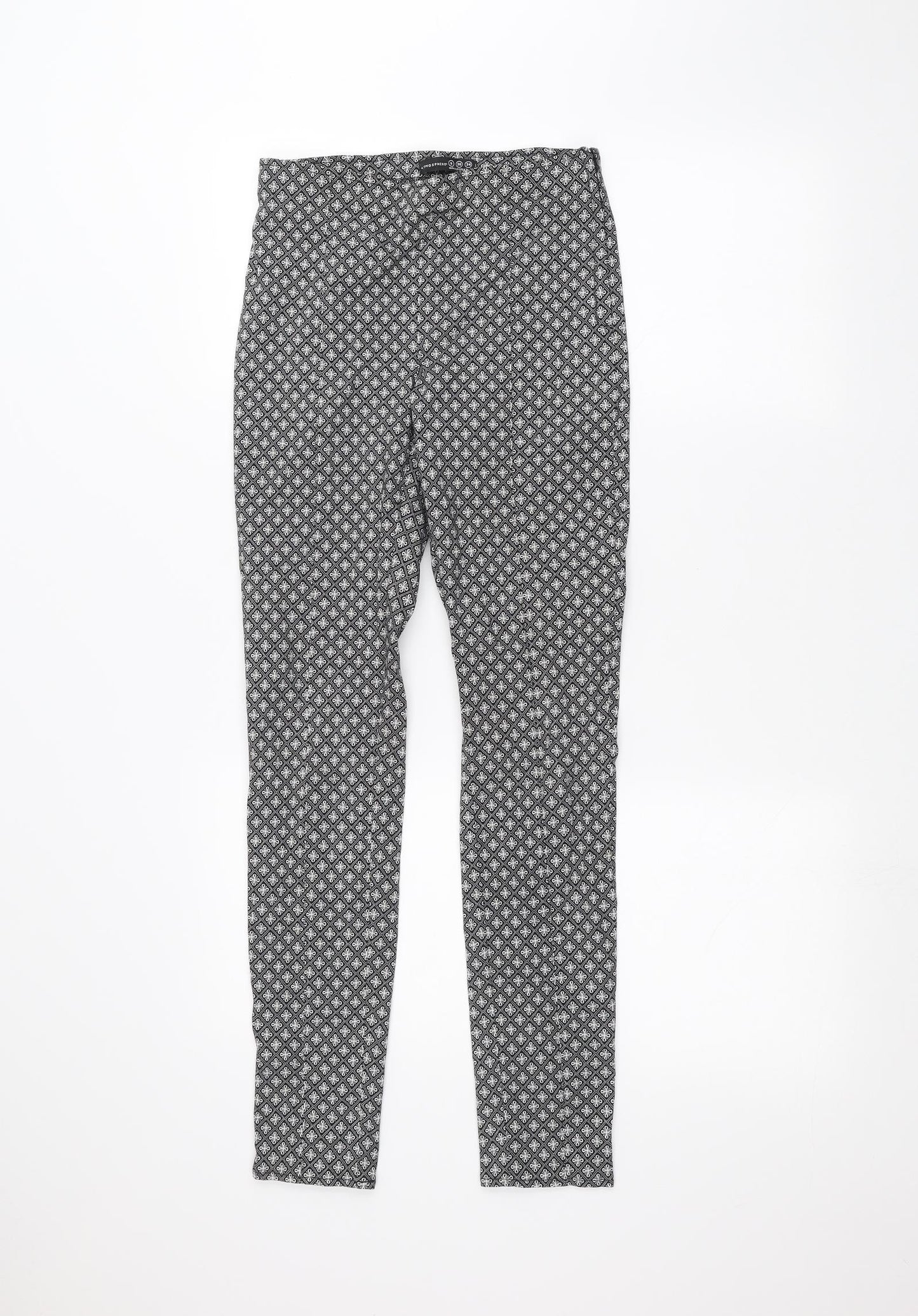 Atmosphere Womens Black   Trousers  Size 8 L27 in