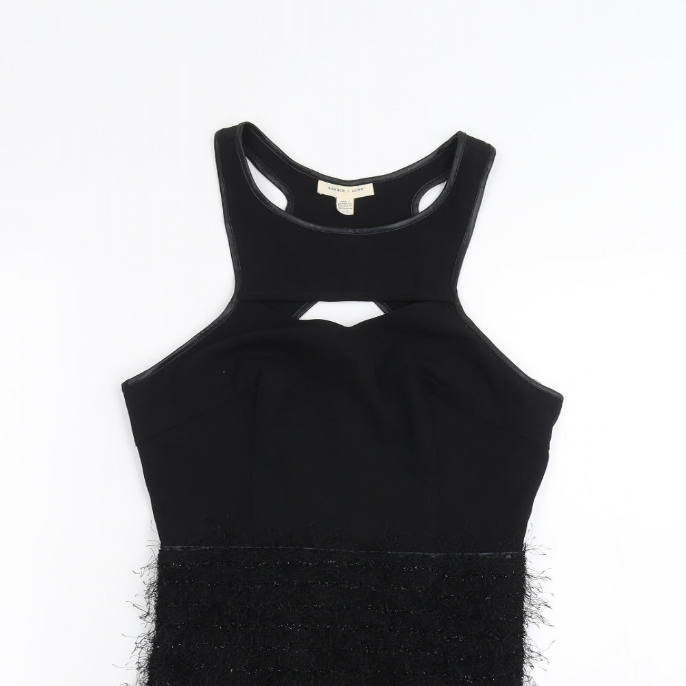 Silence + Noise Womens Black   A-Line  Size XS