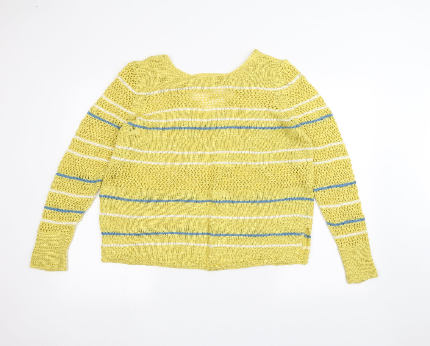 NEXT Womens Yellow   Pullover Jumper Size M