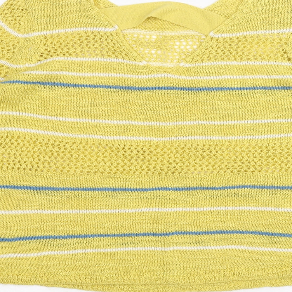 NEXT Womens Yellow   Pullover Jumper Size M