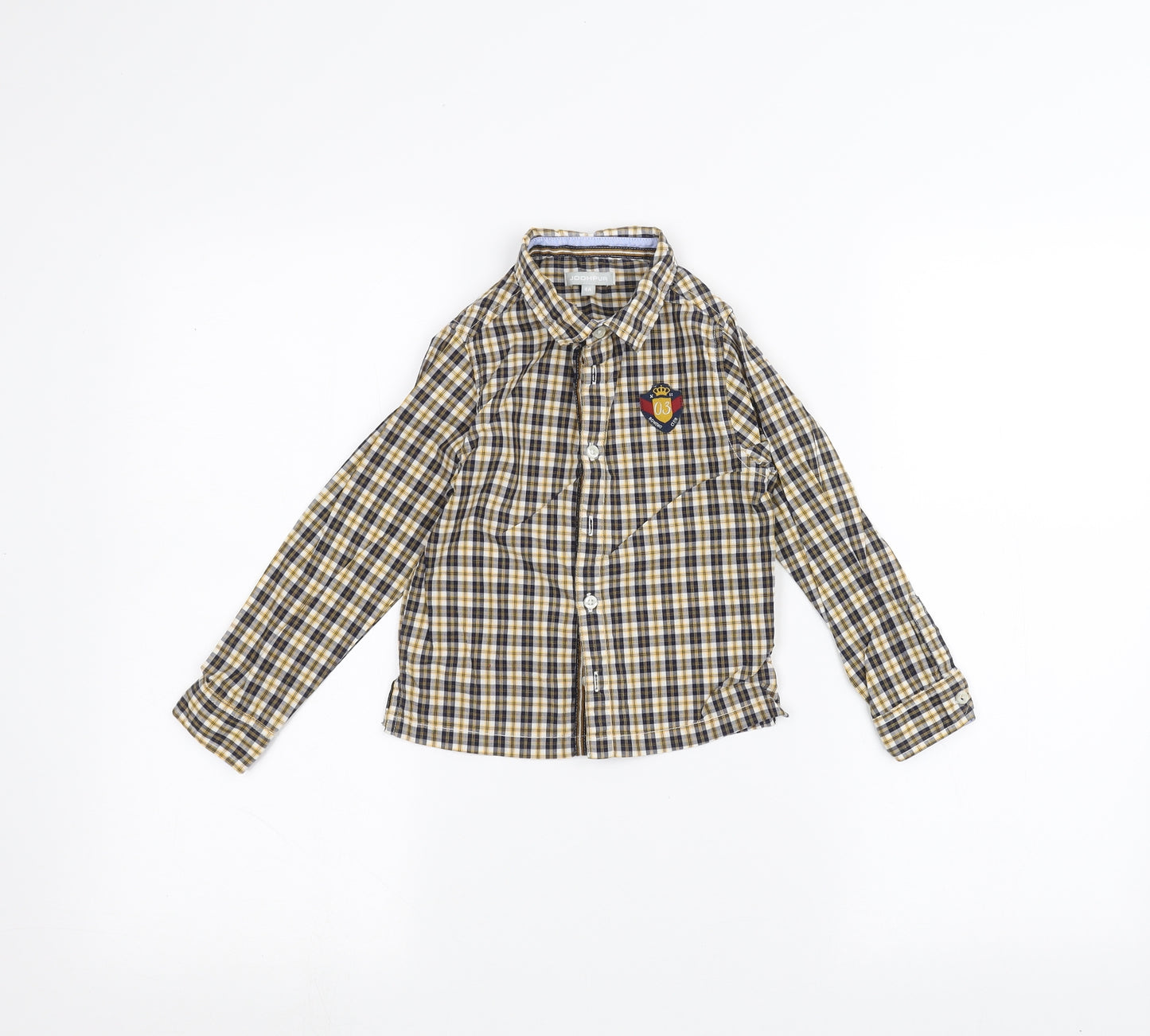 Jodhpur Boys Yellow   Basic Button-Up Size 4 Years