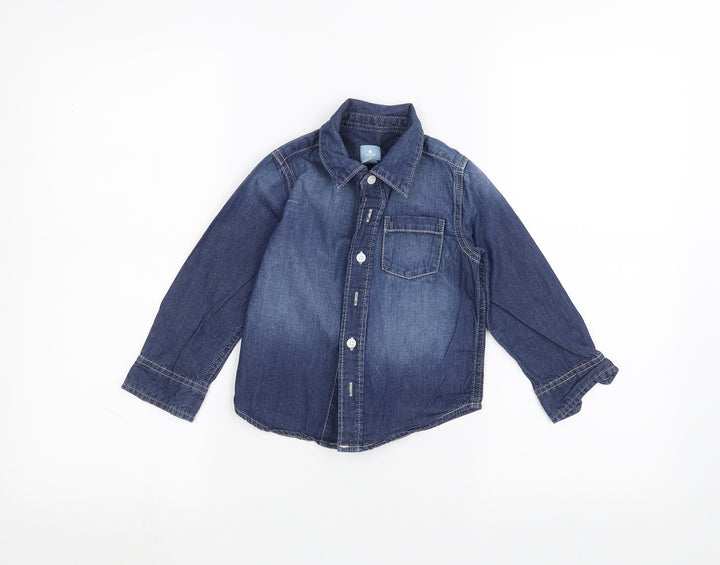 Gap Girls Blue  Denim Jacket  Size 3 Years