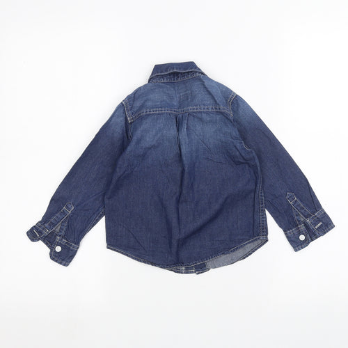 Gap Girls Blue  Denim Jacket  Size 3 Years