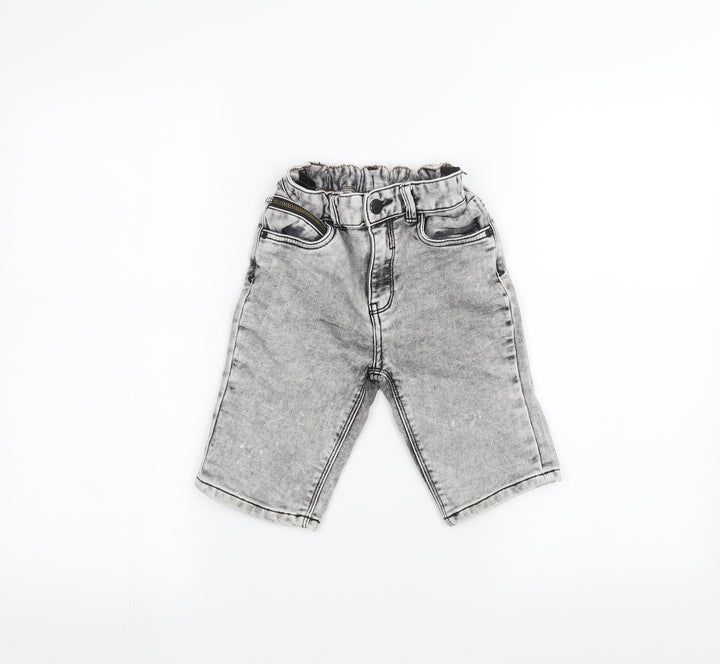 TU Girls Grey Straight Jeans Size 6 Years