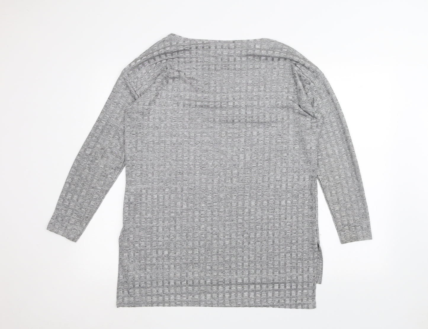 Zara Womens Grey   Basic T-Shirt Size L