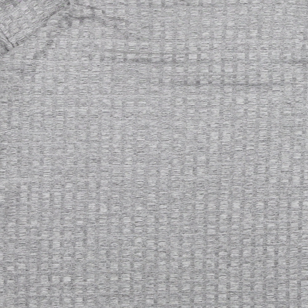 Zara Womens Grey   Basic T-Shirt Size L