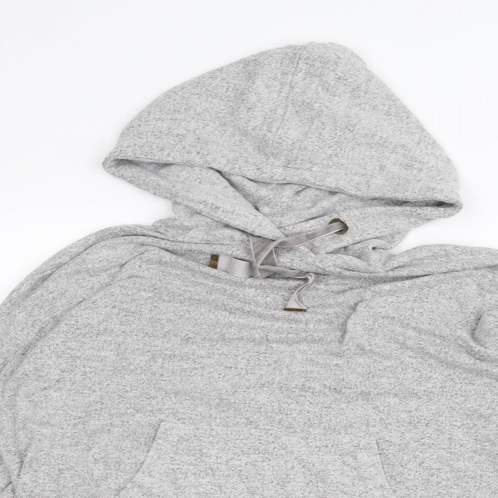 River Island Womens Grey   Pullover Hoodie Size S