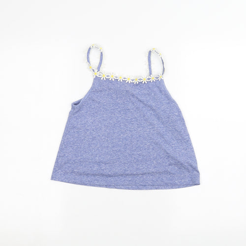Matalan Girls Blue   Basic T-Shirt Size 11 Years