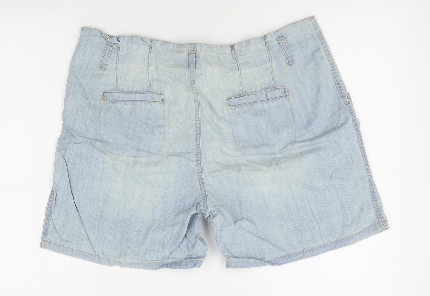 yezyez Womens Blue   Boyfriend Shorts Size 12