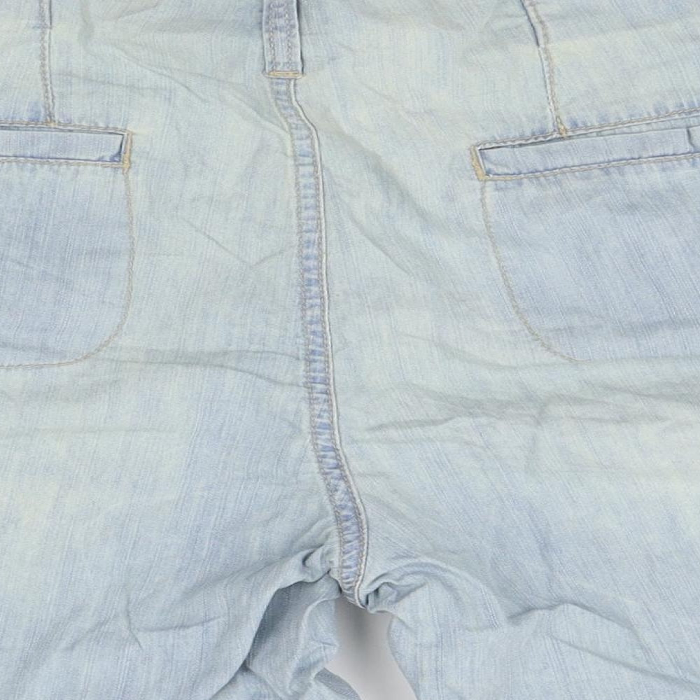 yezyez Womens Blue   Boyfriend Shorts Size 12