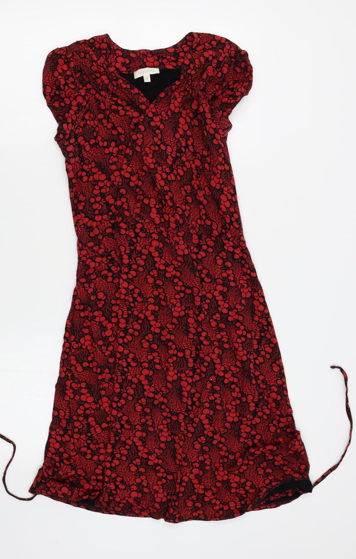 Kooga Womens Red Floral  Wrap Jumper One Size
