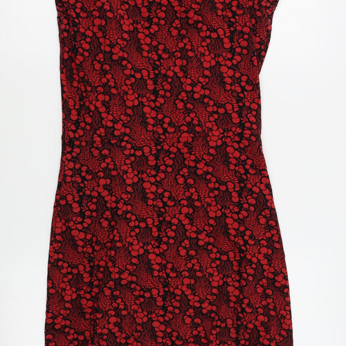 Kooga Womens Red Floral  Wrap Jumper One Size