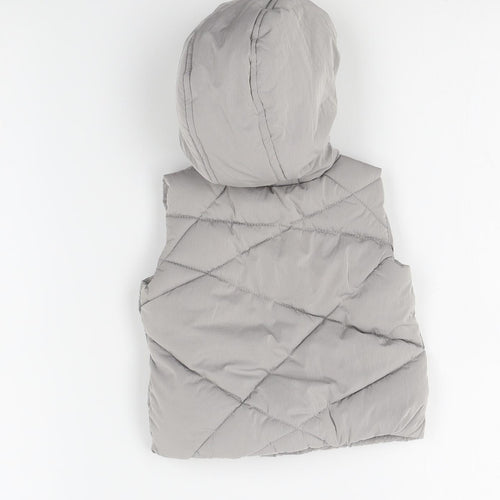 F&F Baby Grey   Gilet Coat Size 3-6 Months
