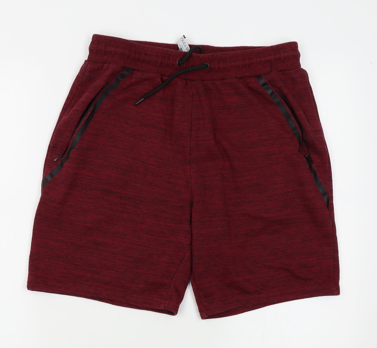 Primark Mens Red   Sweat Shorts Size M