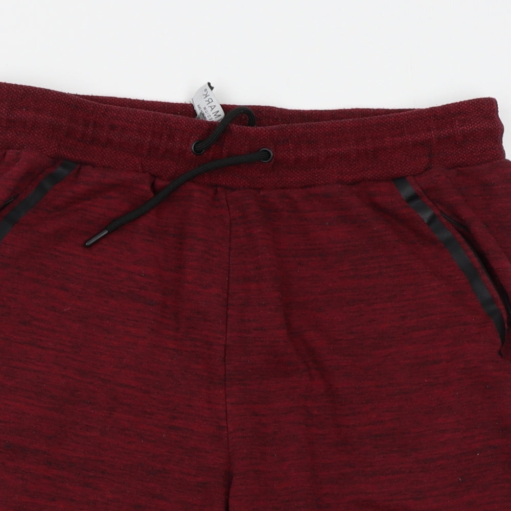 Primark Mens Red   Sweat Shorts Size M