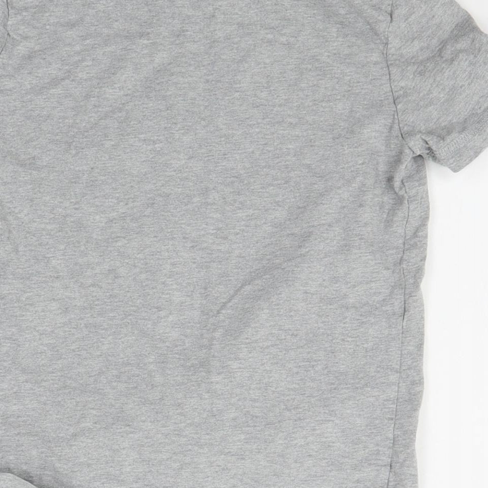 F&F Boys Grey   Basic T-Shirt Size 6-7 Years