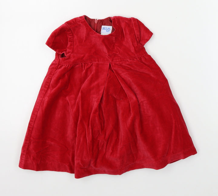 NLI me Girls Red A-Line Size 12 Months