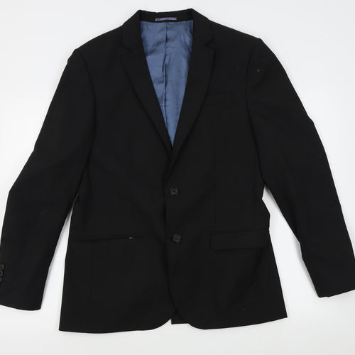 Preworn Mens Black   Jacket Blazer