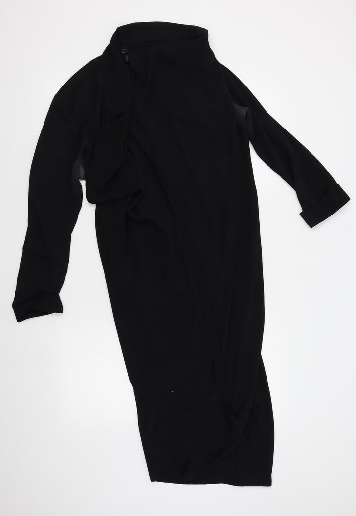 Atmosphere Womens Black   Wrap Jumper Size 10
