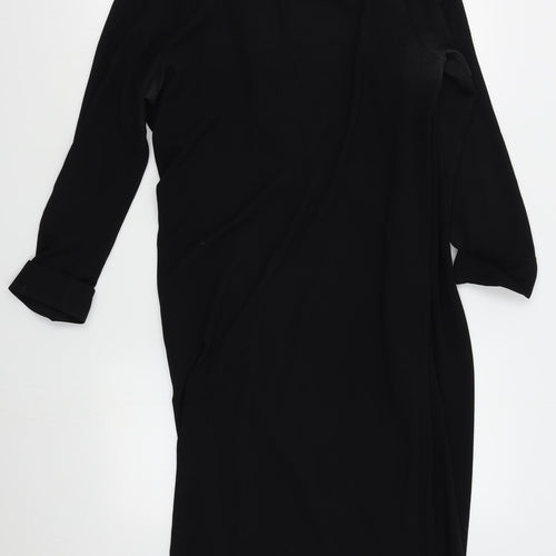 Atmosphere Womens Black   Wrap Jumper Size 10