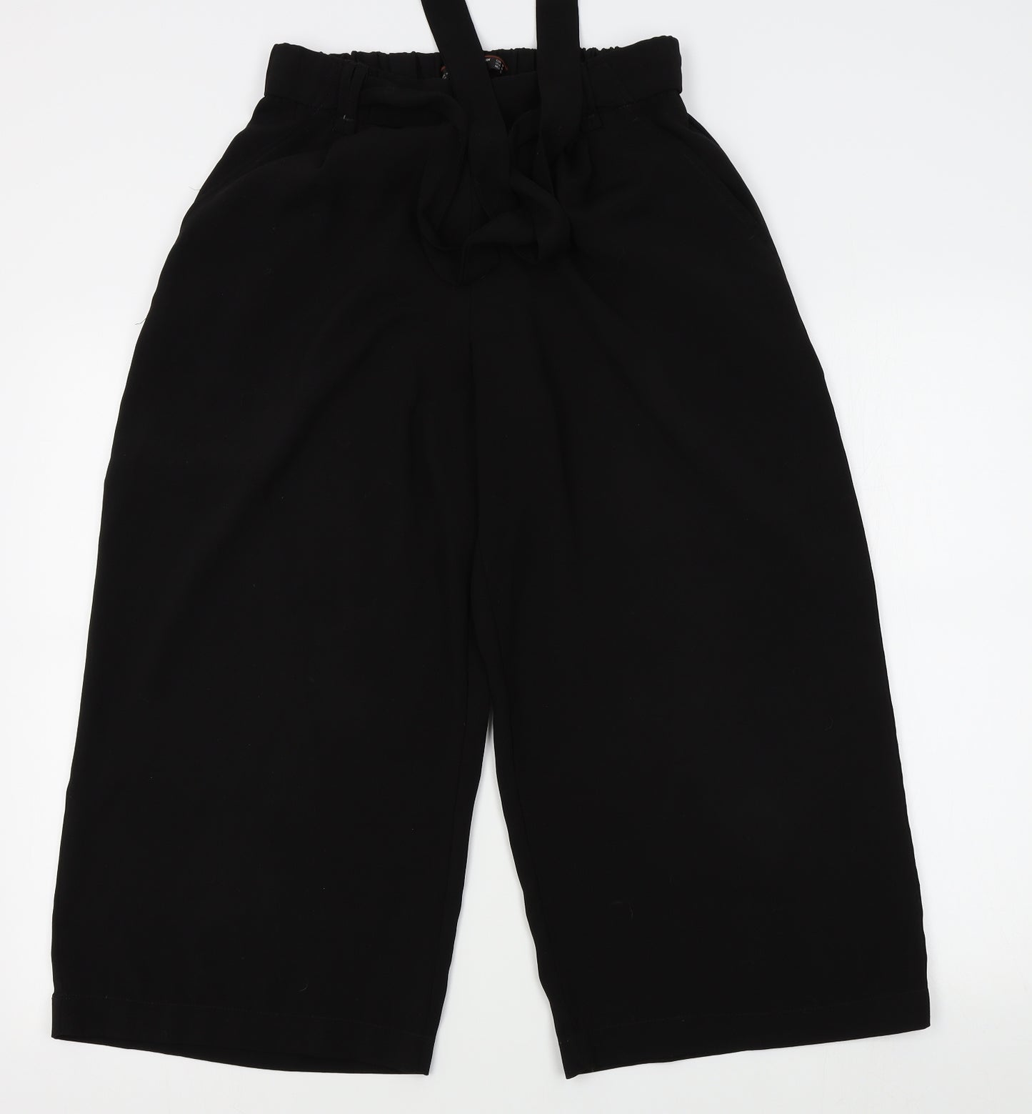 Zara Womens Black   Capri Trousers Size M L20 in