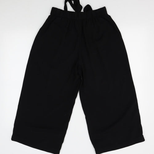 Zara Womens Black   Capri Trousers Size M L20 in