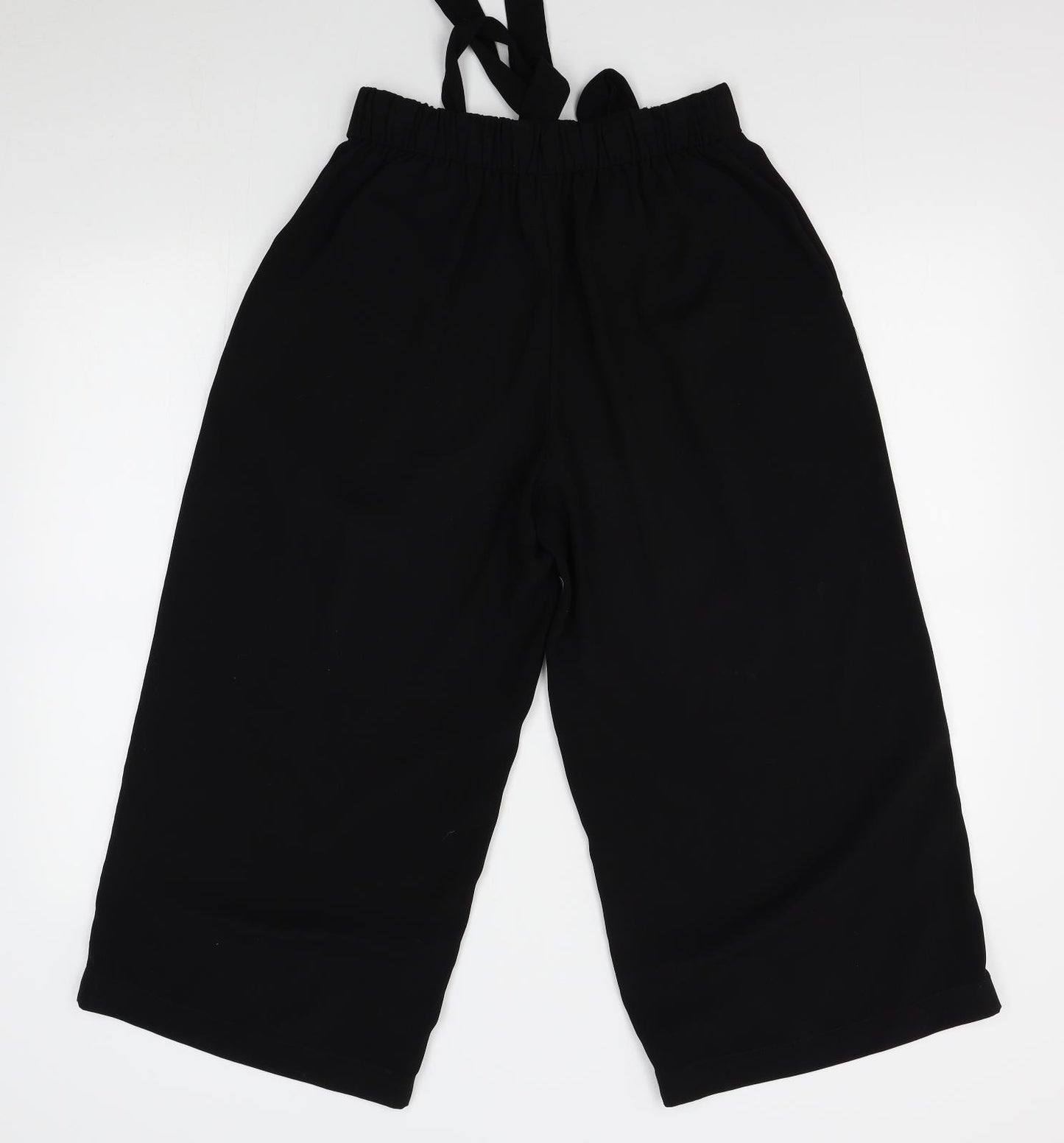 Zara Womens Black   Capri Trousers Size M L20 in