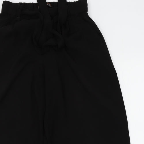 Zara Womens Black   Capri Trousers Size M L20 in