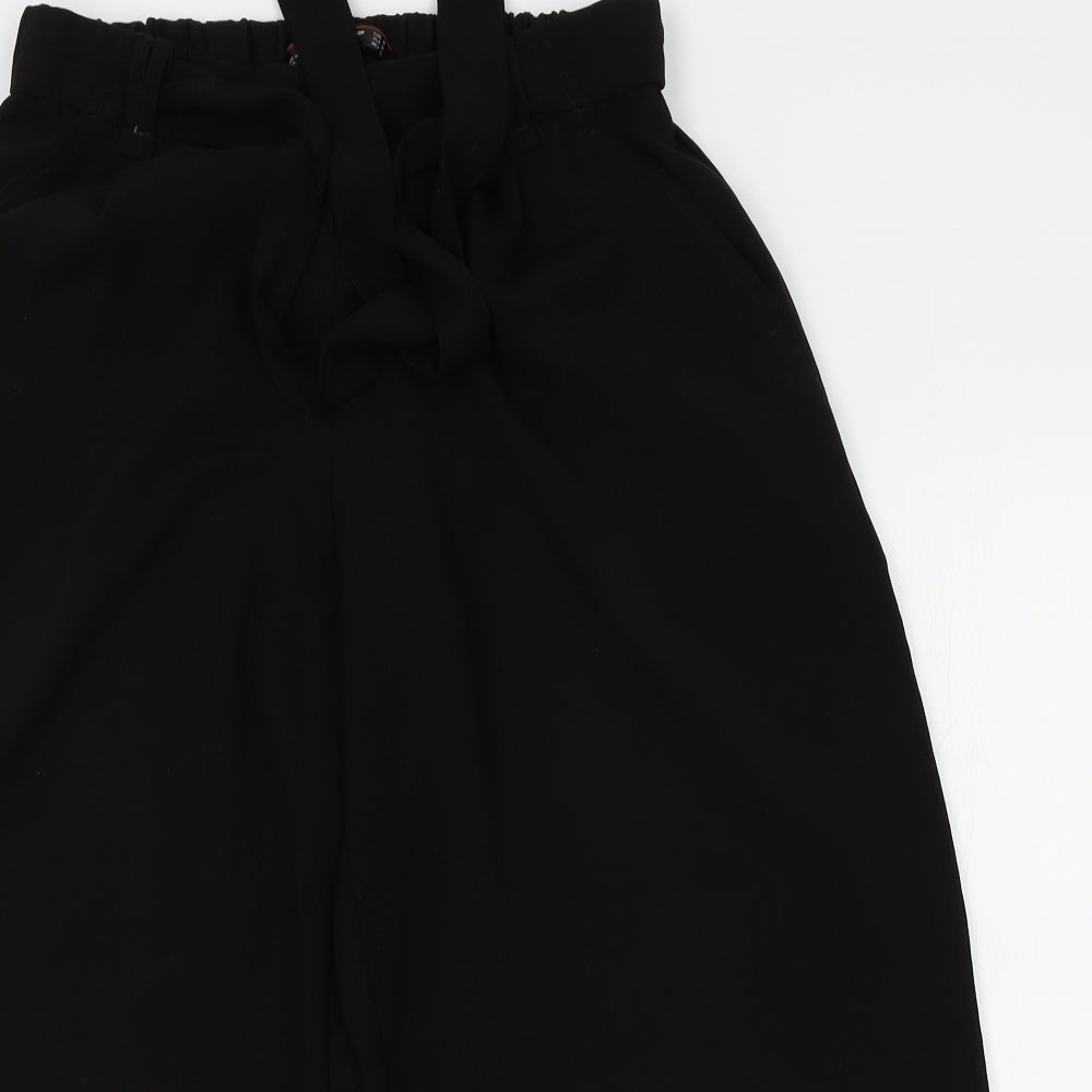 Zara Womens Black   Capri Trousers Size M L20 in