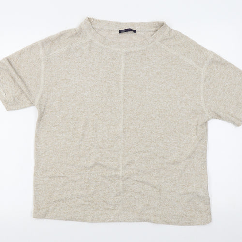 M&S Womens Beige   Pullover Jumper Size 12