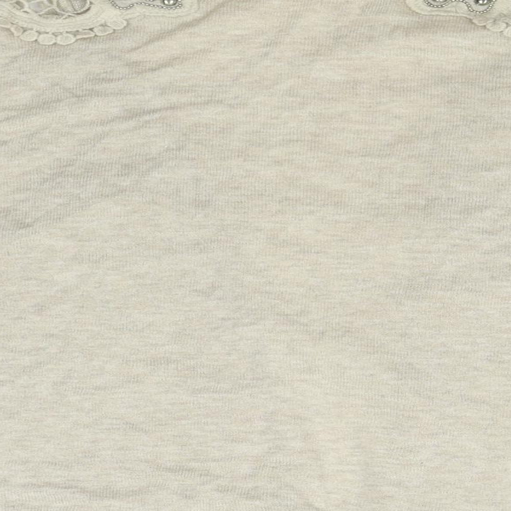 Topshop Womens Beige   Cardigan Jumper Size 12
