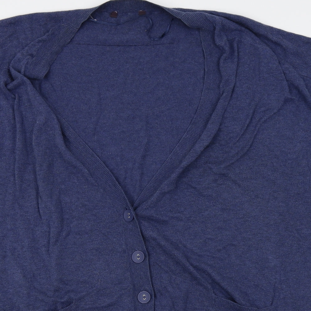 Matalana Womens Blue   Cardigan Jumper Size 22