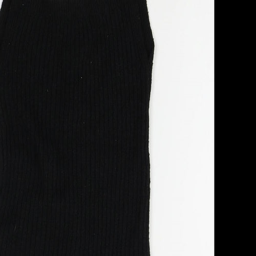 New Look Womens Black   Vest Jumper Size 6