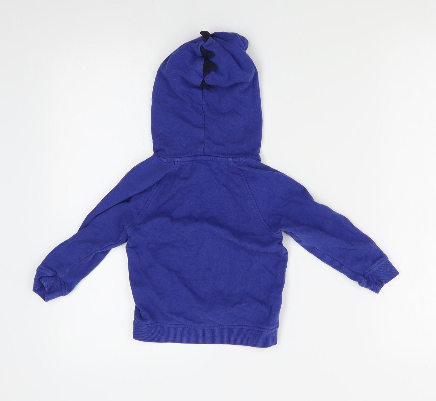 Matalan Boys Blue   Pullover Hoodie Size 2-3 Years